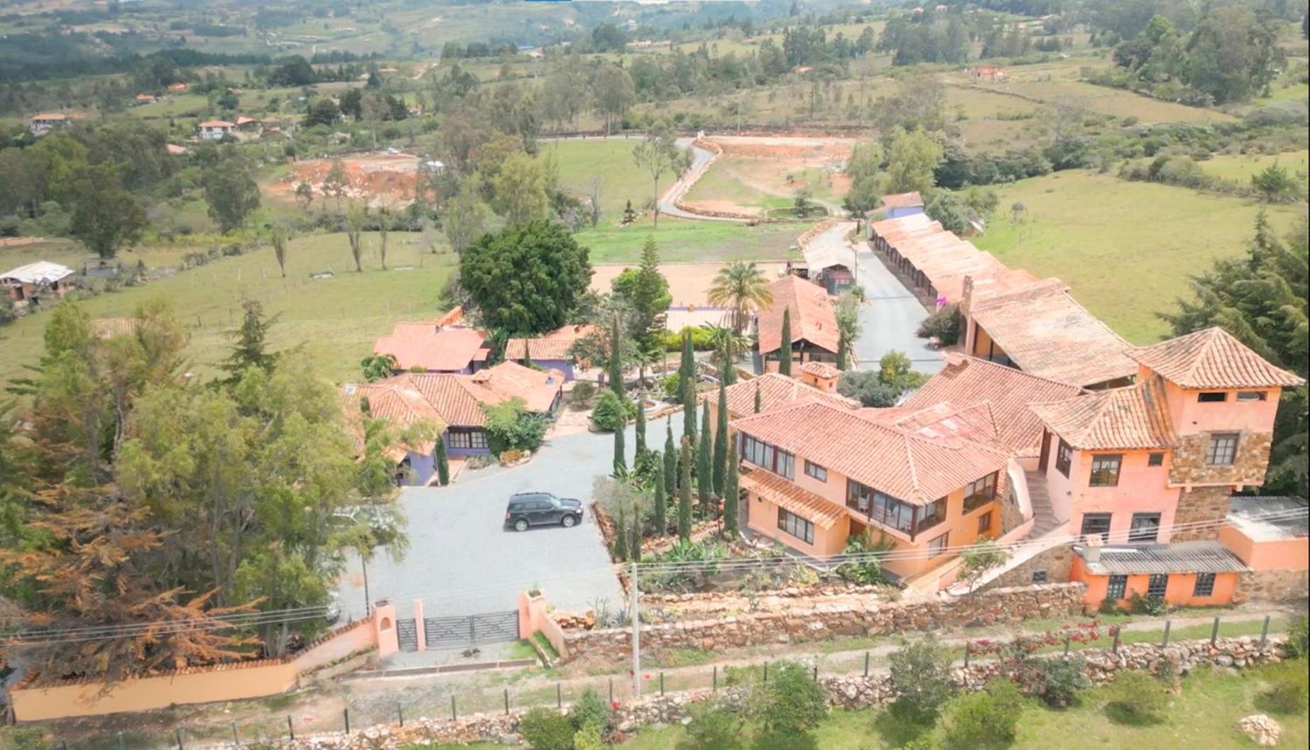Hacienda Flamingo Guest House Villa de Leyva Eksteriør bilde